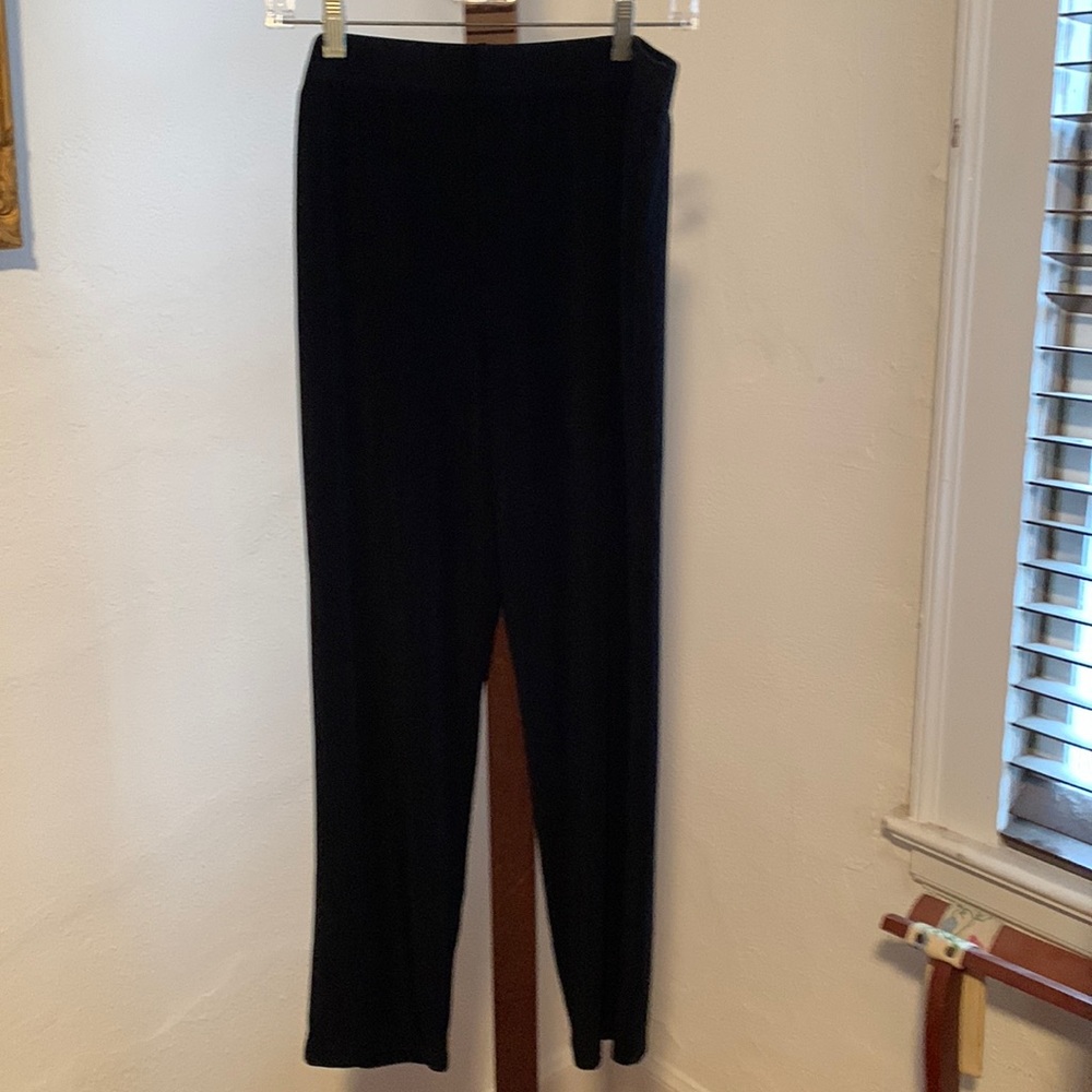 Chico's Travelers No Wrinkle, No Iron Black Pants Size 2S (Medium Petite)